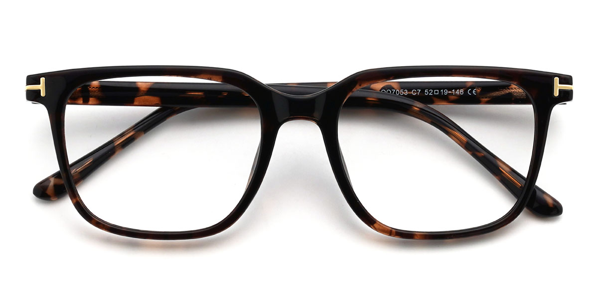Schildpatt Ragnar Brille - Rectangle Glasses