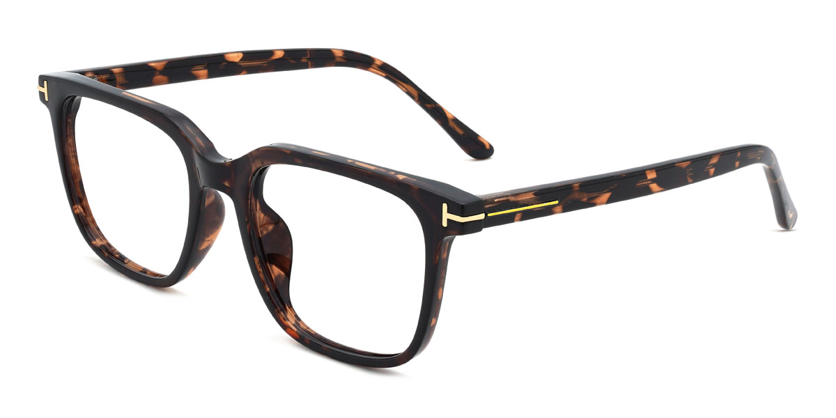 Schildpatt Ragnar Brille - Rectangle Glasses