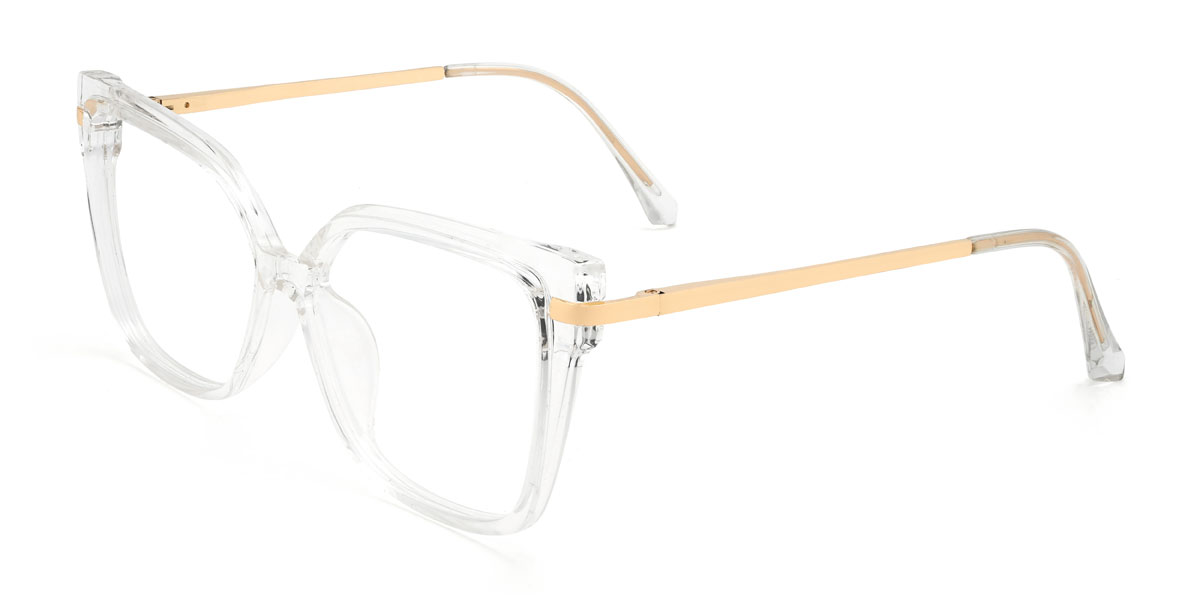 Clear Sarah Glasses - Square Glasses