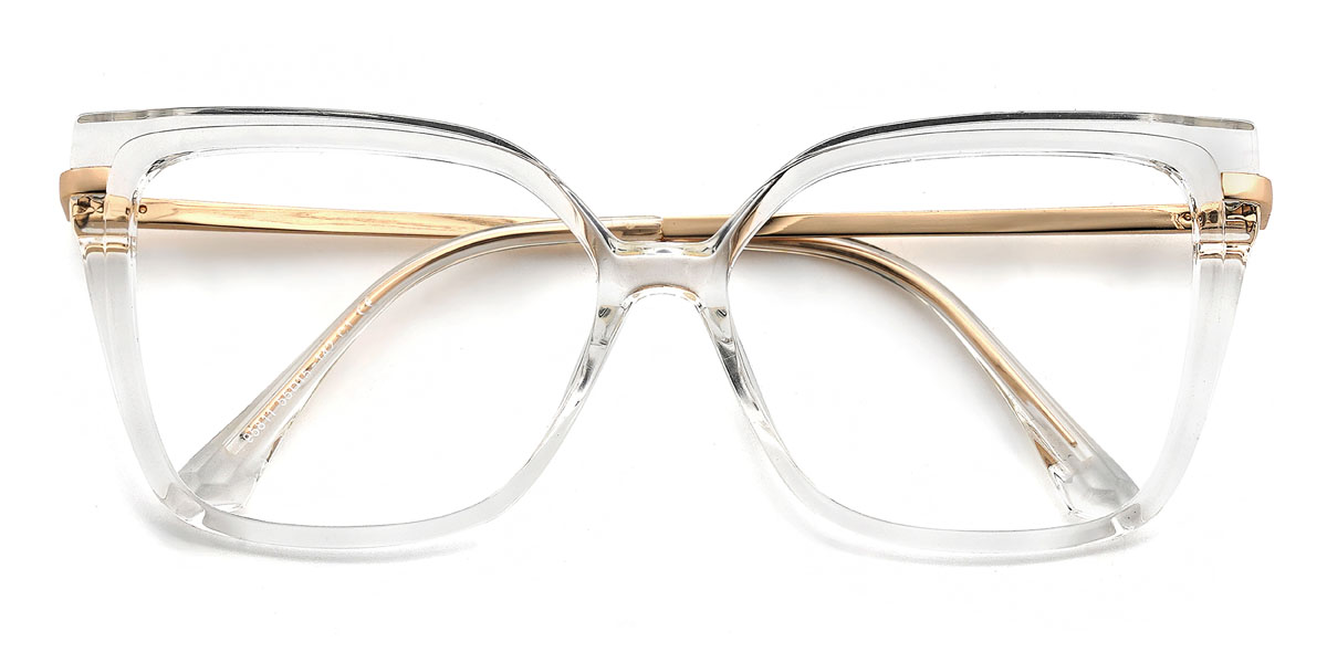Clear Sarah Glasses - Square Glasses