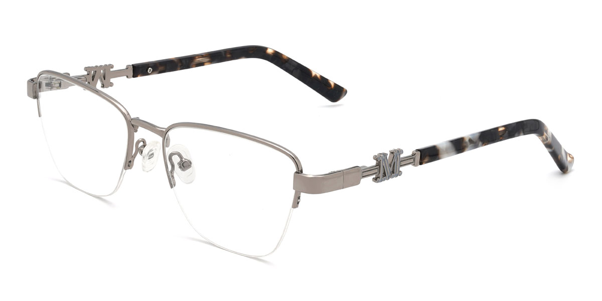 Szürke Leighton Szemüveg - Rectangle Glasses
