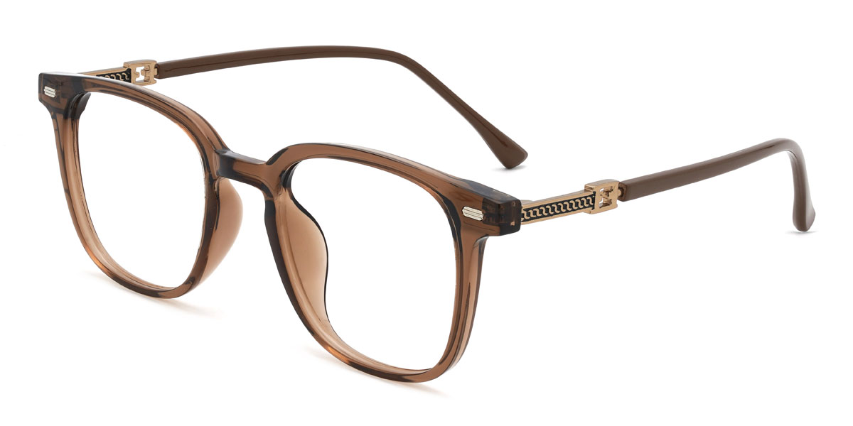 Barna Eliezer Szemüveg - Square Glasses