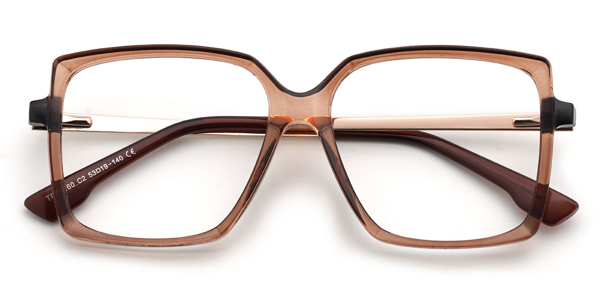 Barna Marjorie Szemüveg - Square Glasses