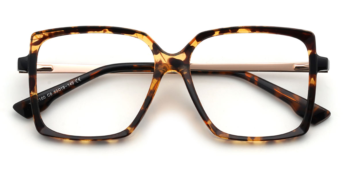 Écaille Marjorie Lunettes - Square Glasses