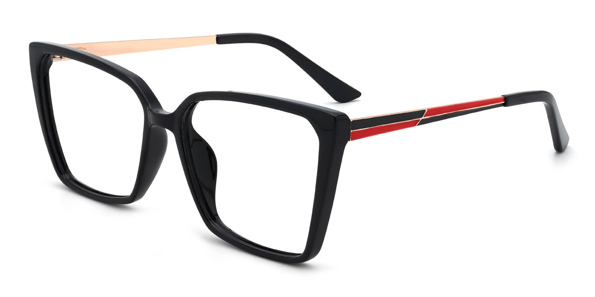 Noir Damani Lunettes - Square Glasses