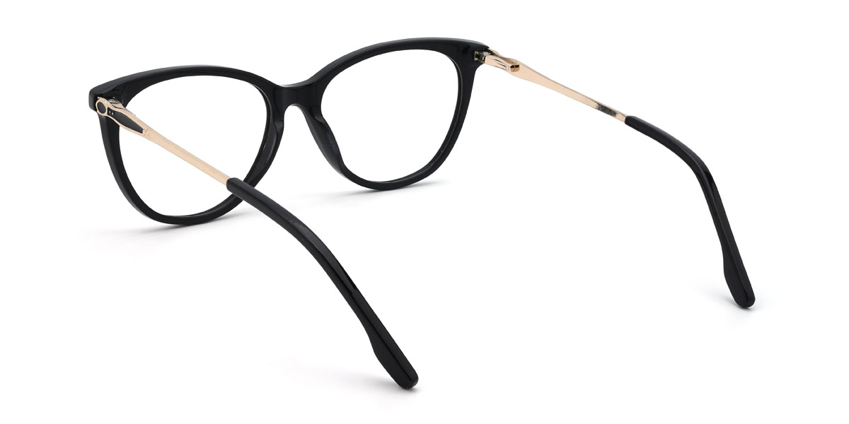 Noir Oriana Lunettes - Cat Eye Glasses