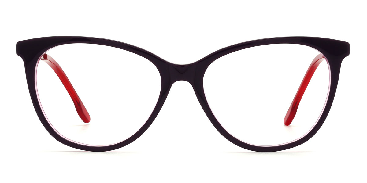 Foncé Violet Oriana Lunettes - Cat Eye Glasses