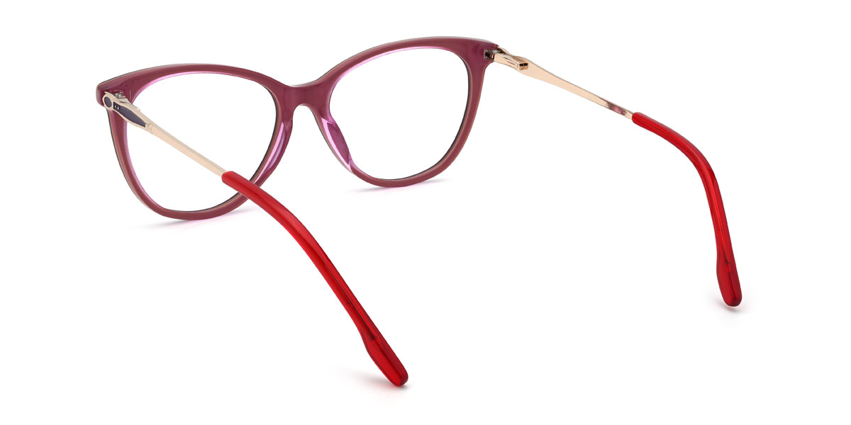 Foncé Violet Oriana Lunettes - Cat Eye Glasses