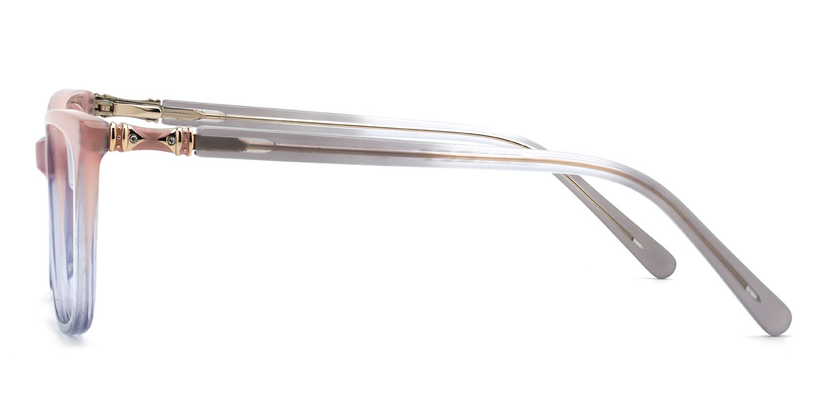 Rózsaszín kék Ameya Szemüveg - Rectangle Glasses
