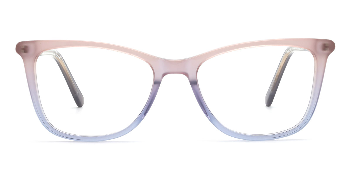 Rózsaszín kék Ameya Szemüveg - Rectangle Glasses