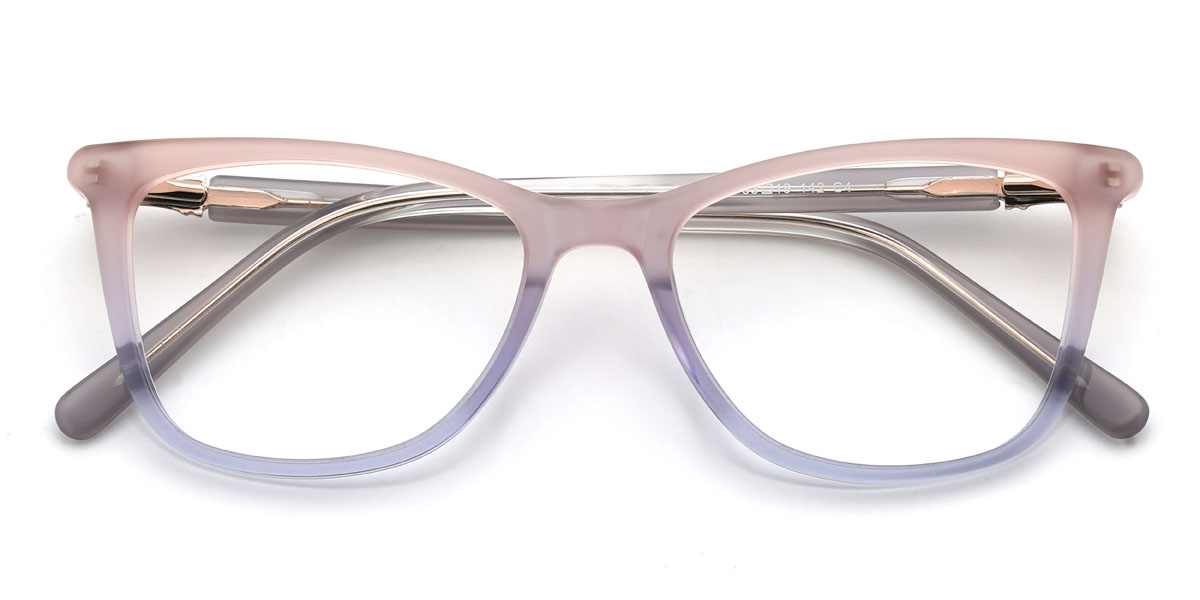 Rózsaszín kék Ameya Szemüveg - Rectangle Glasses