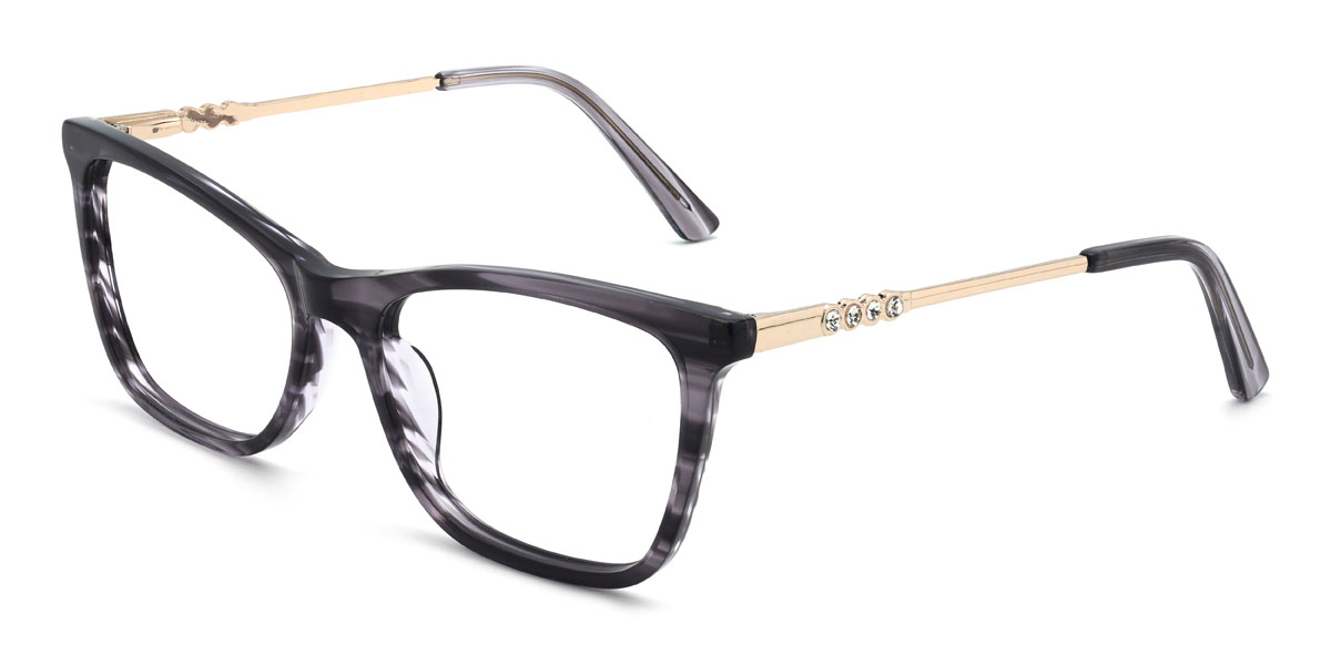 Noir Écaille de tortue Isobel Lunettes - Cat Eye Glasses