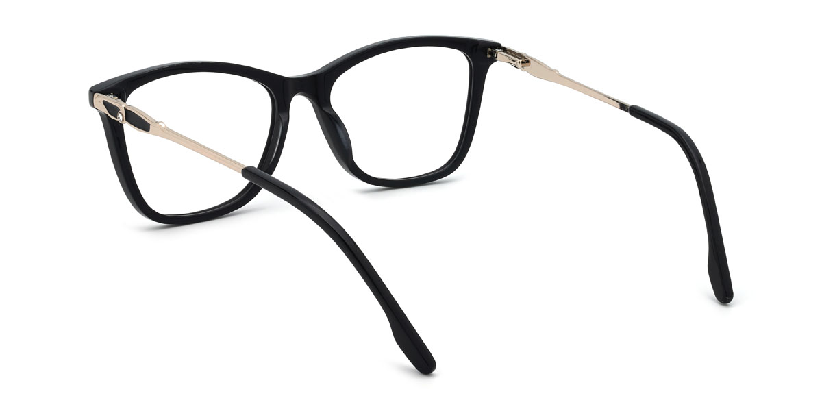 Noir Konner Lunettes - Rectangle Glasses