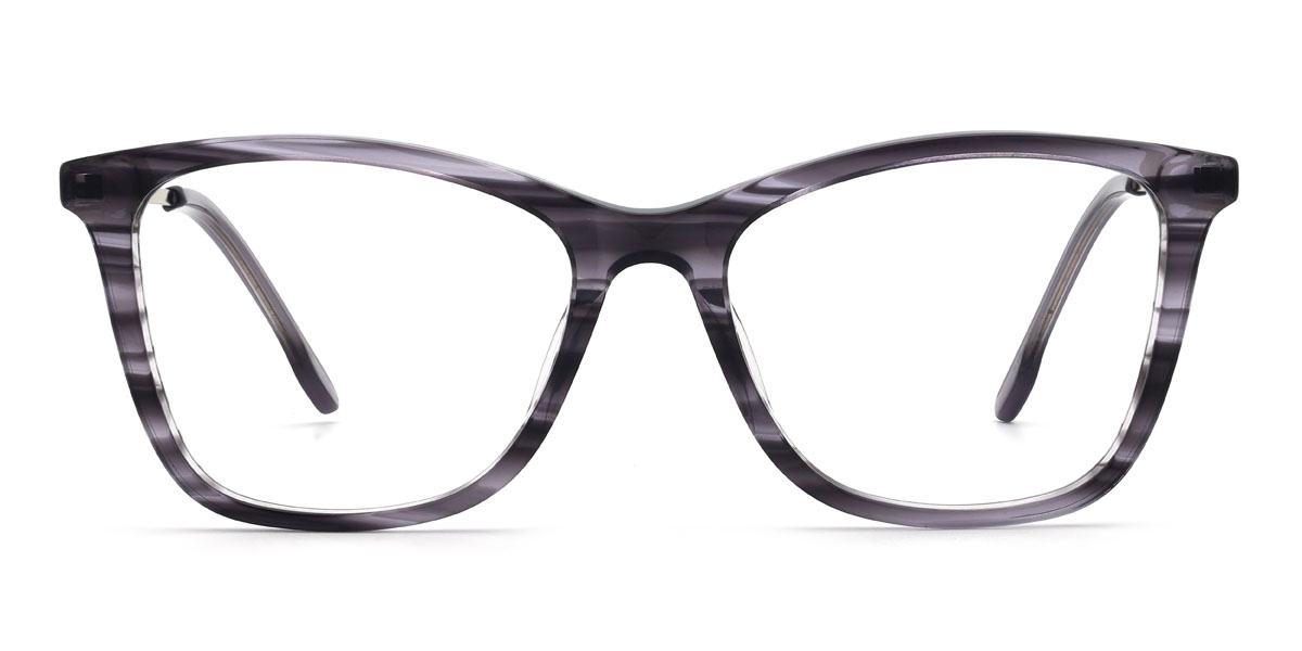 Noir Écaille de tortue Konner Lunettes - Rectangle Glasses