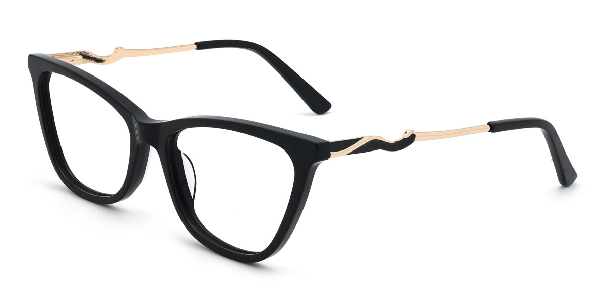 Noir Luiza Lunettes - Cat Eye Glasses