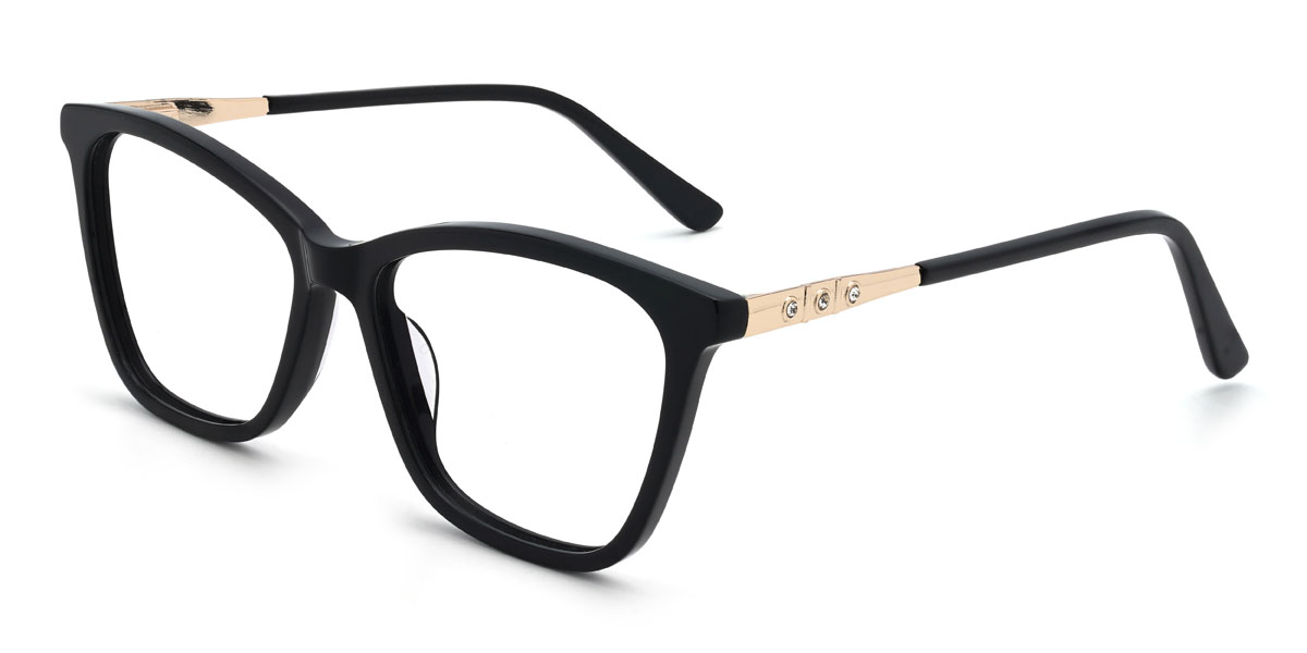 Noir Ransom Lunettes - Cat Eye Glasses