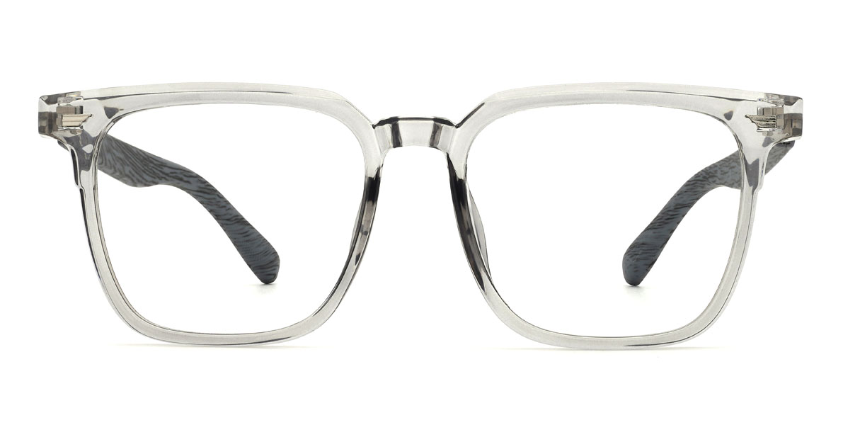 Átlátszó szürke Azhar Szemüveg - Square Glasses