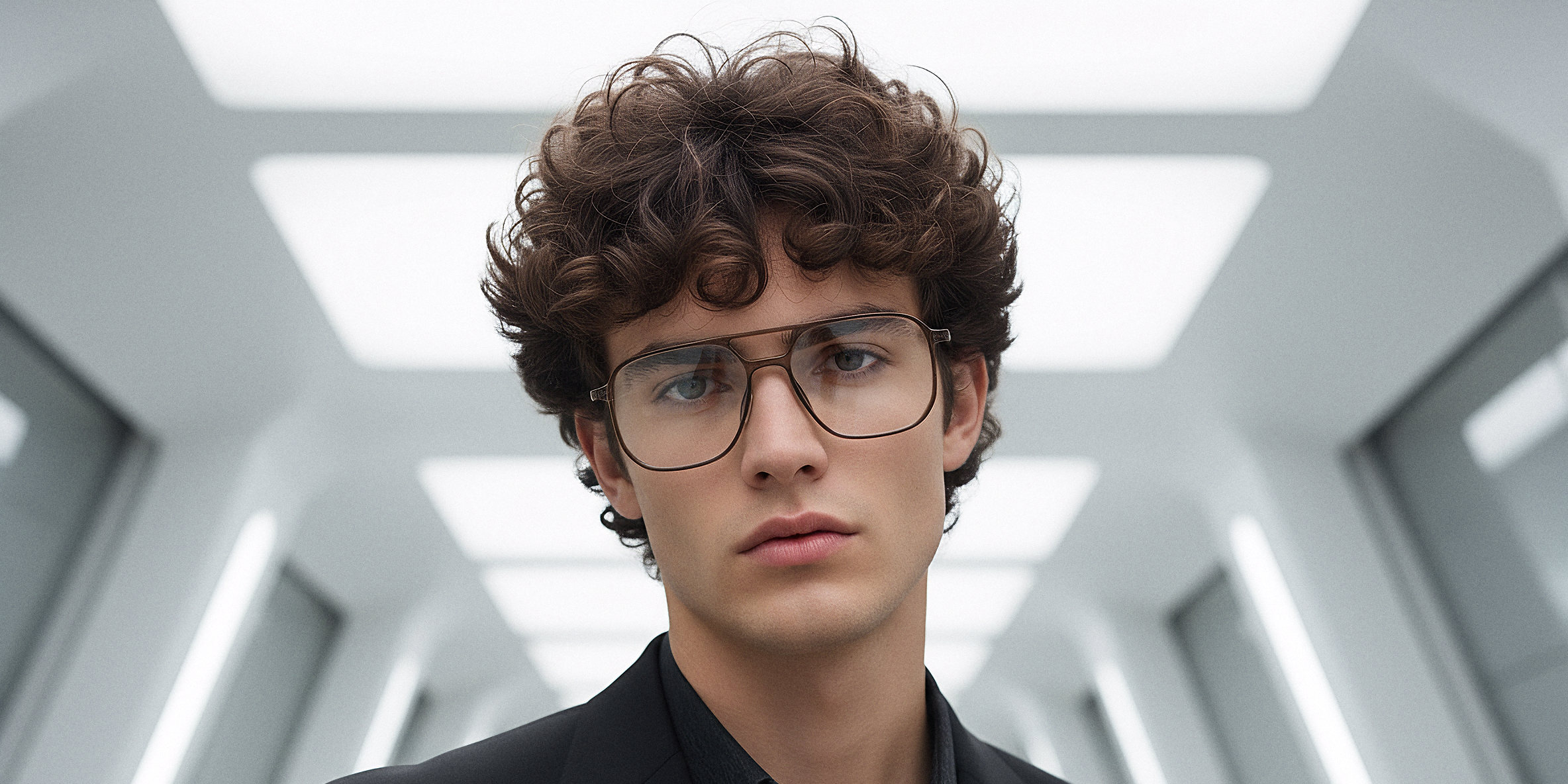 Marrón Joey Gafas - Aviator Glasses