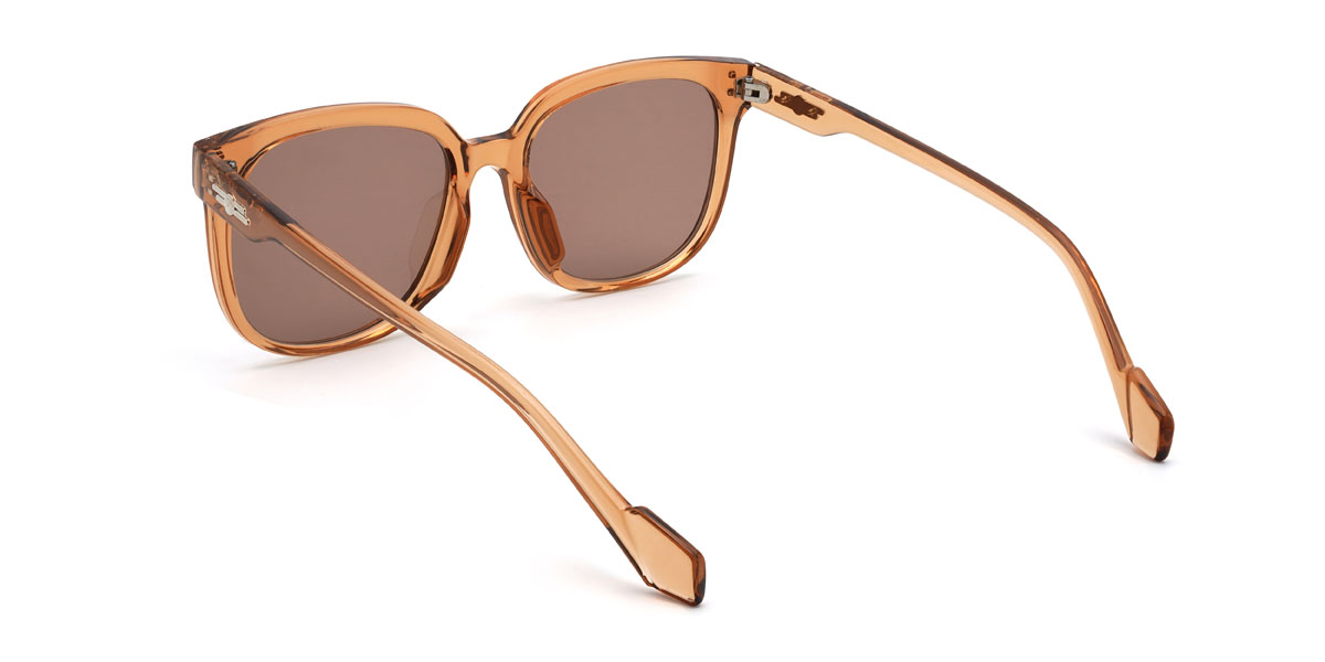 Leonado Marrón Krue Gafas - Square Sunglasses