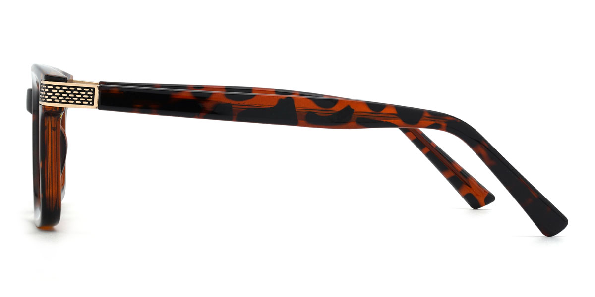 Schildpatt Decker Brille - Rectangle Glasses