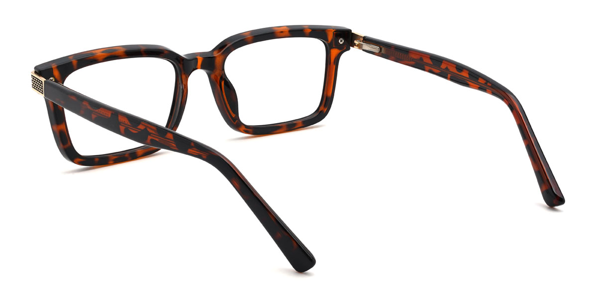 Schildpatt Decker Brille - Rectangle Glasses