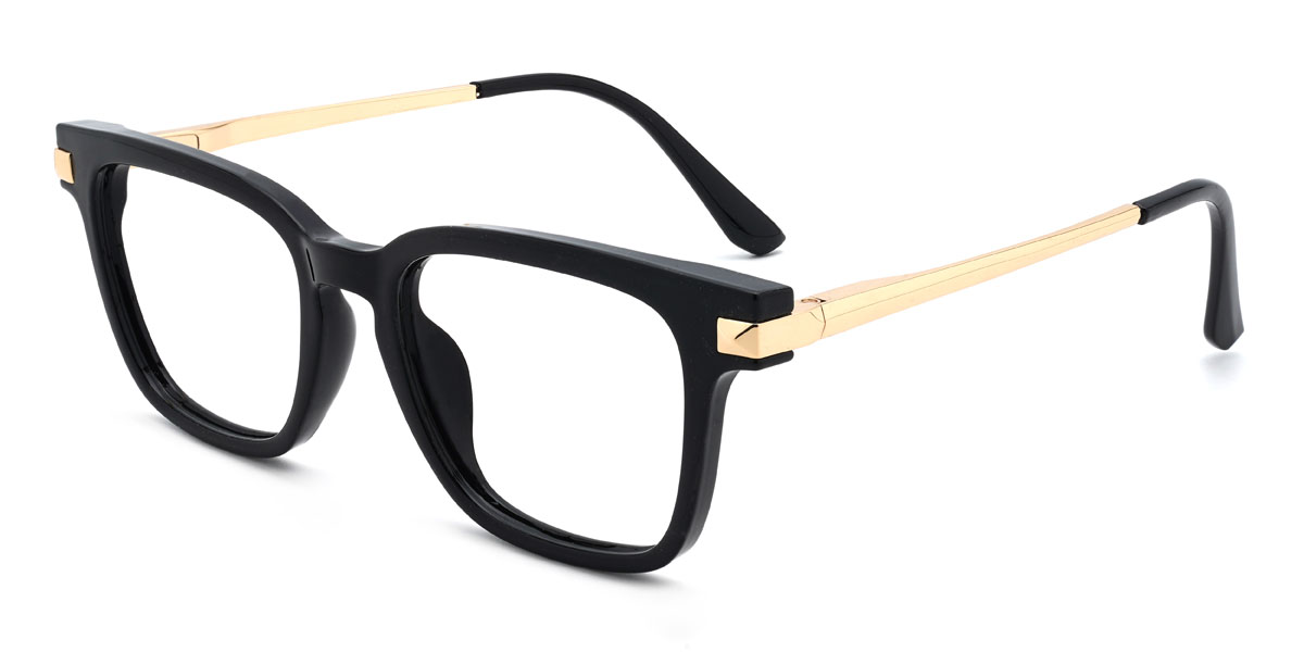Preto Ernest Óculos - Rectangle Glasses