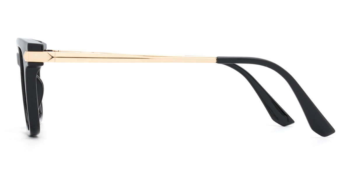 Preto Ernest Óculos - Rectangle Glasses