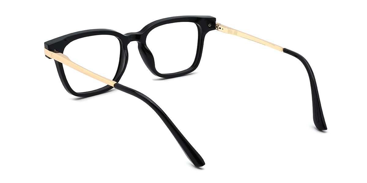 Preto Ernest Óculos - Rectangle Glasses
