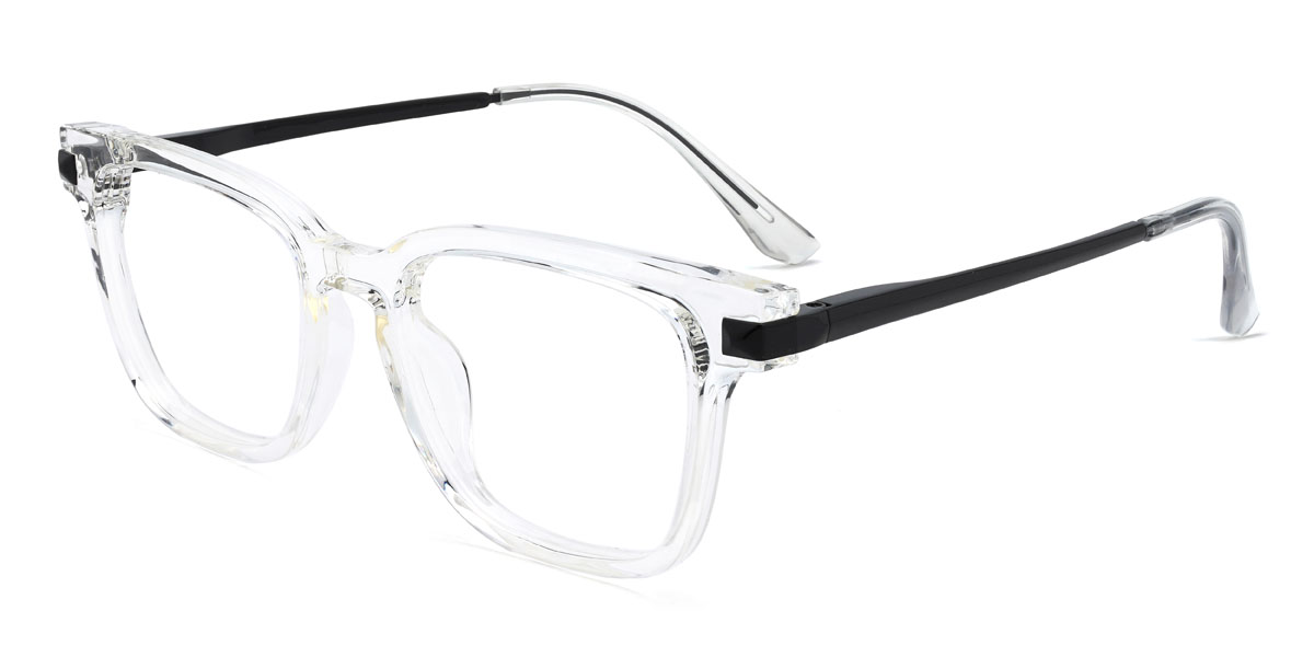 Clear Ernest Glasses - Rectangle Glasses