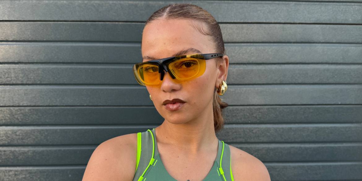 Colour Mai Glasses - Aviator Clip-On Sunglasses
