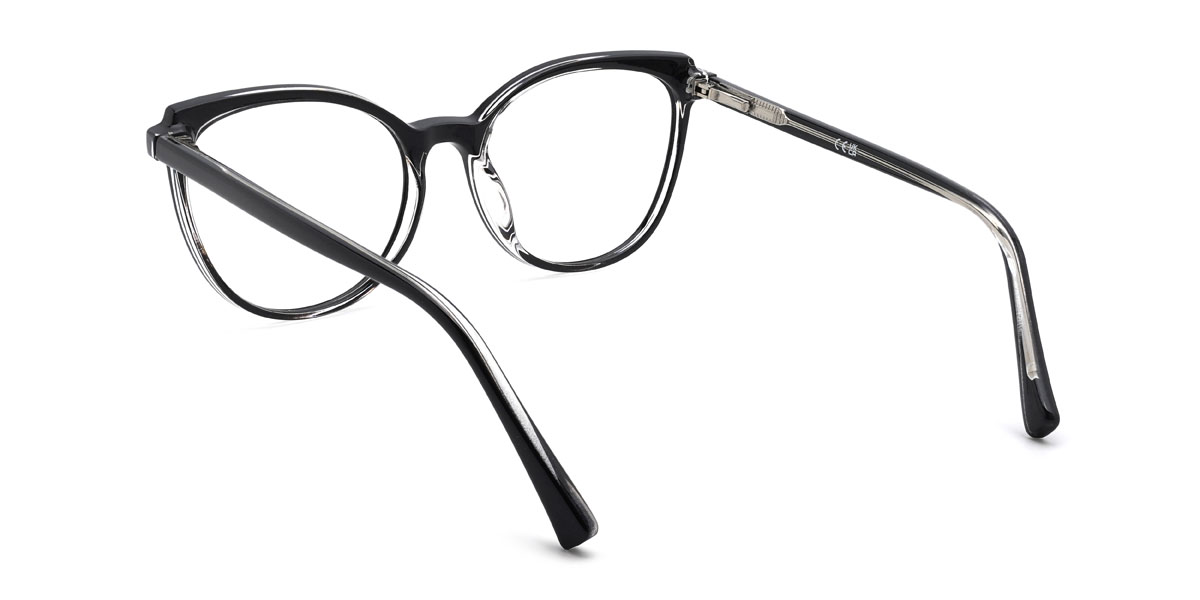 Noir Zabdiel Lunettes - Oval Glasses