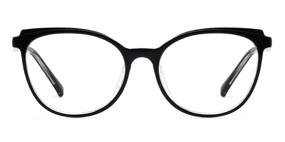 Noir Zabdiel Lunettes - Oval Glasses