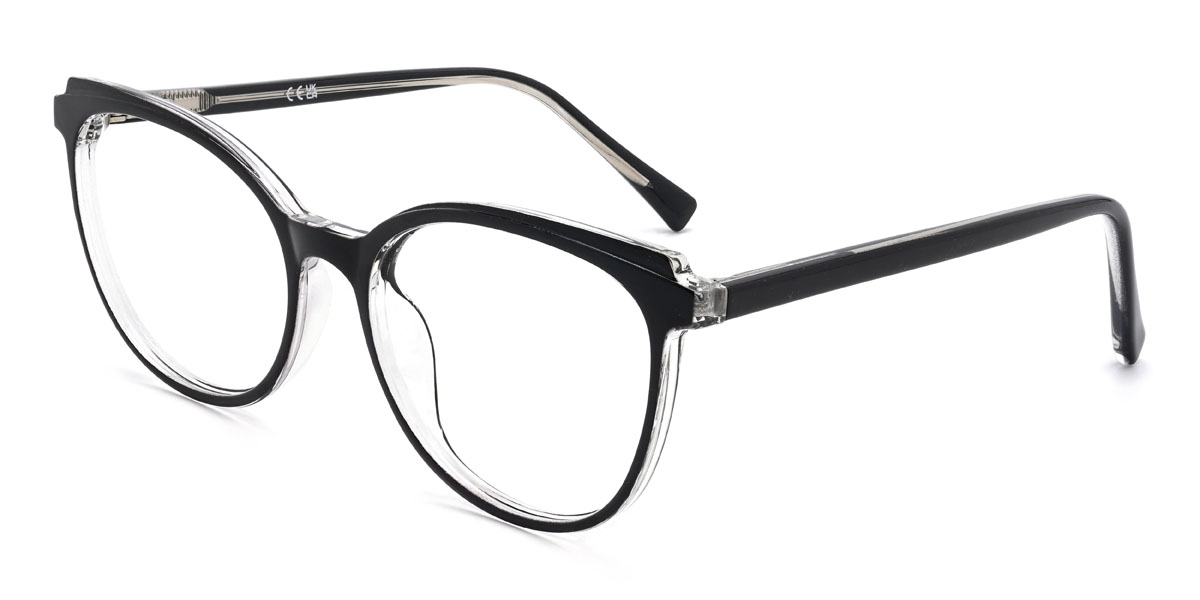 Noir Zabdiel Lunettes - Oval Glasses