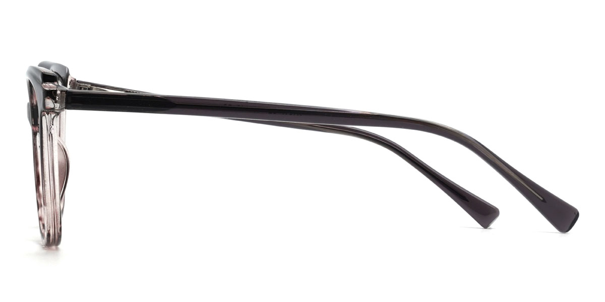 Écaille de tortue noire Zabdiel Lunettes - Oval Glasses