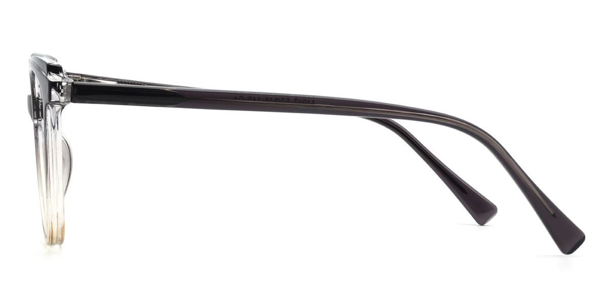 Foncé Violet Fauve Zabdiel Lunettes - Oval Glasses