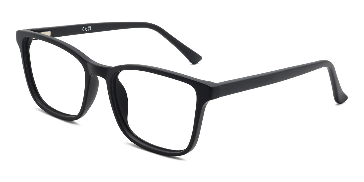 Noir Kezia Lunettes - Rectangle Glasses