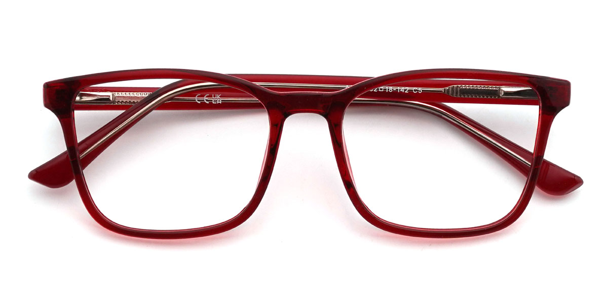 Rouge Kezia Lunettes - Rectangle Glasses