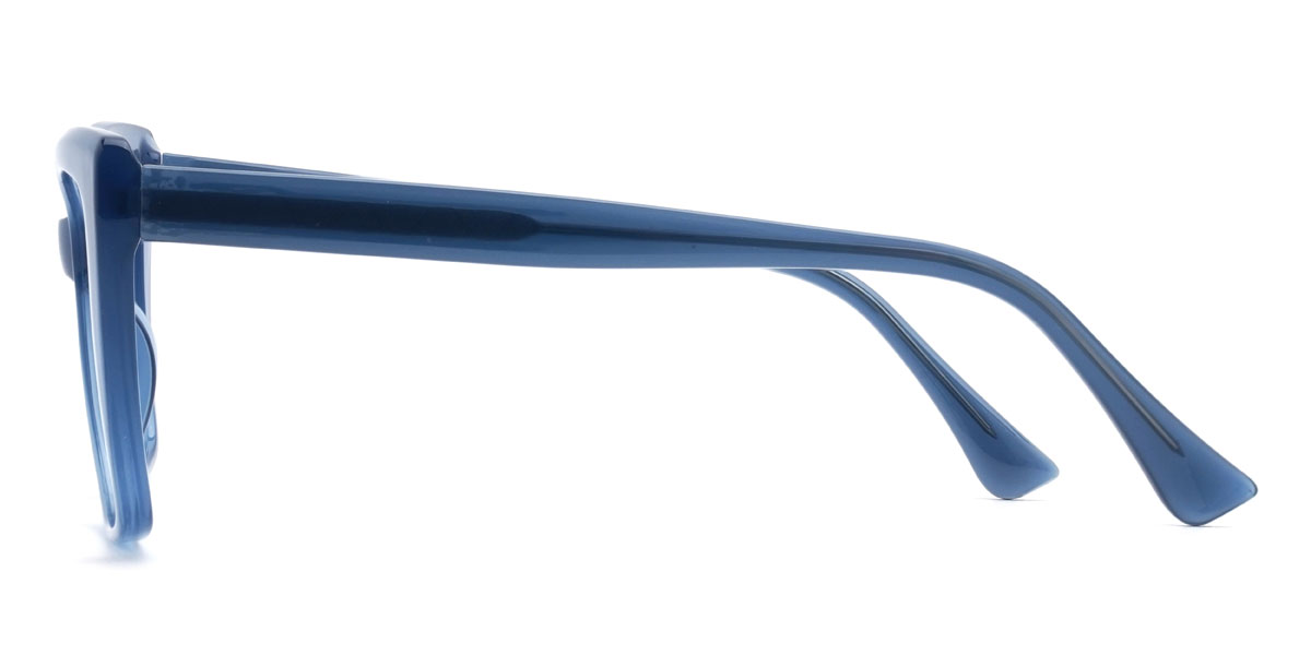 Bleu Hafsah Lunettes - Rectangle Glasses