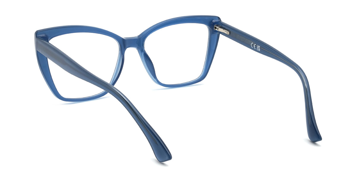 Bleu Hafsah Lunettes - Rectangle Glasses