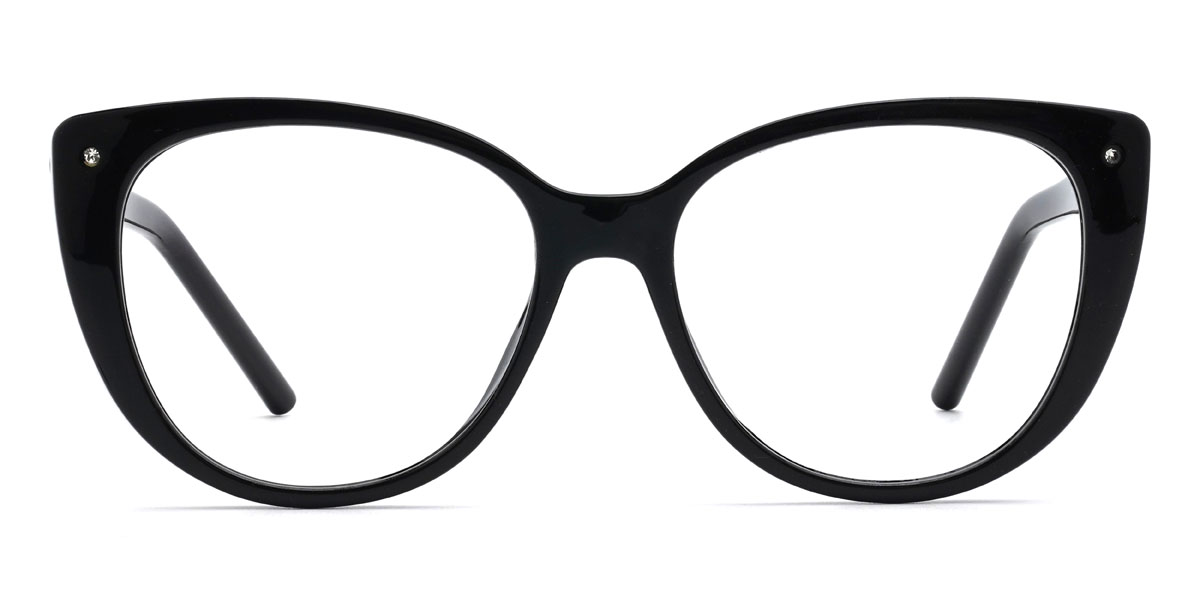 Noir Josephina Lunettes - Cat Eye Glasses