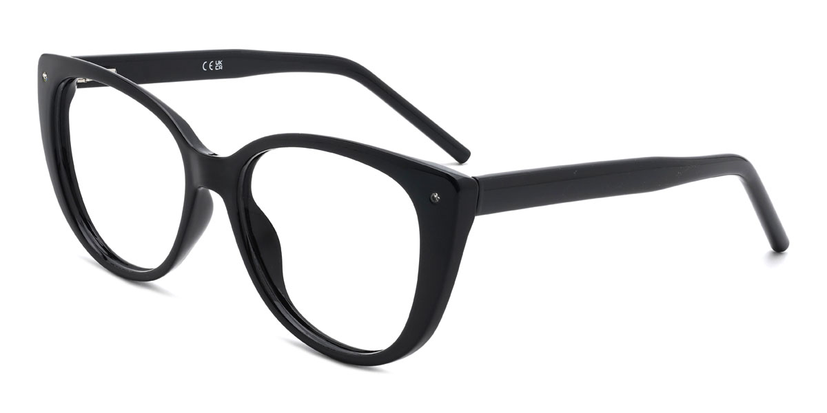 Noir Josephina Lunettes - Cat Eye Glasses