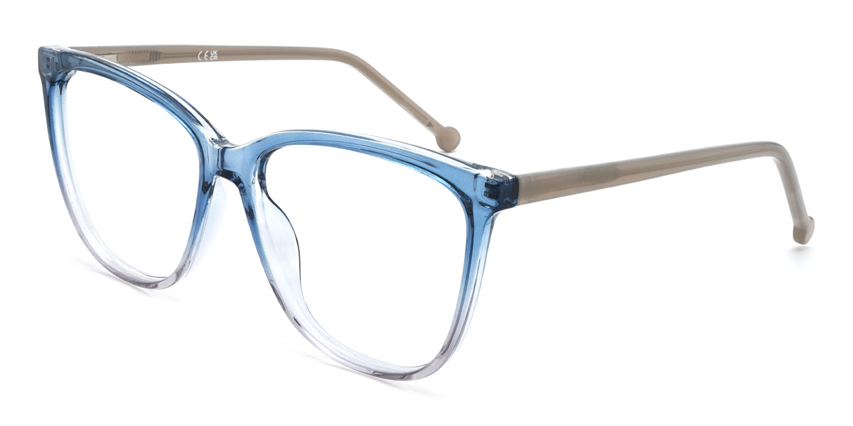 Bleu gris Normani Lunettes - Square Glasses