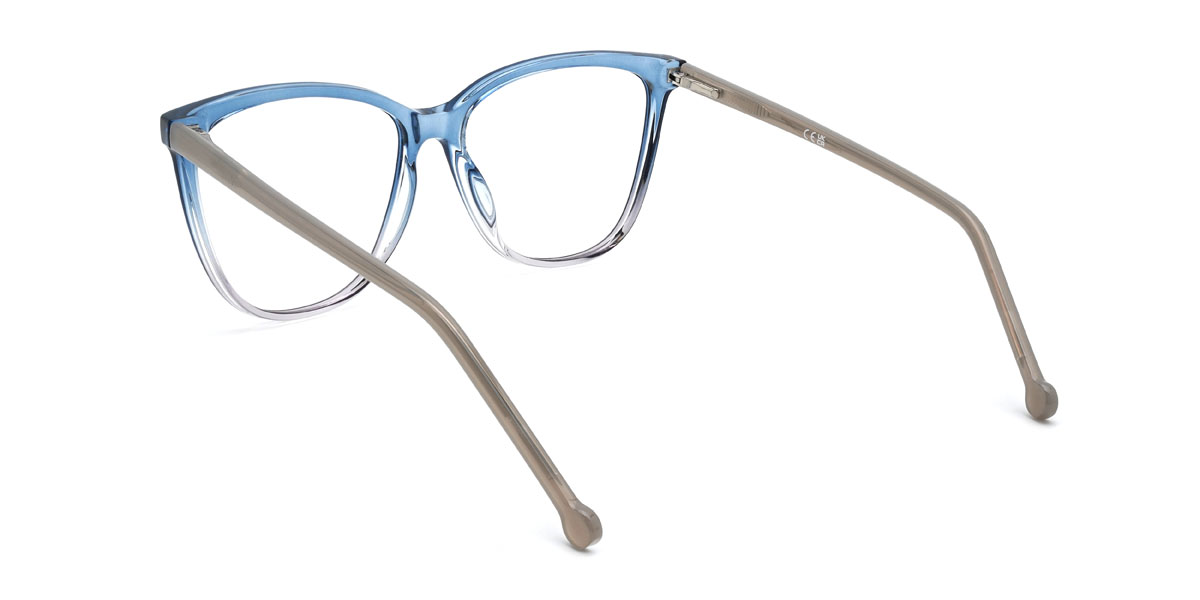 Bleu gris Normani Lunettes - Square Glasses