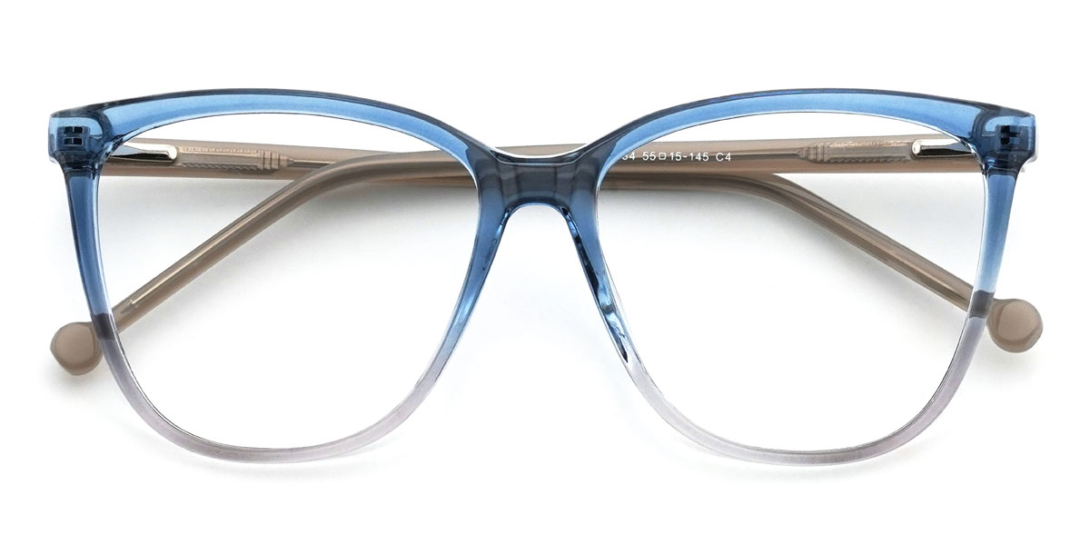 Bleu gris Normani Lunettes - Square Glasses