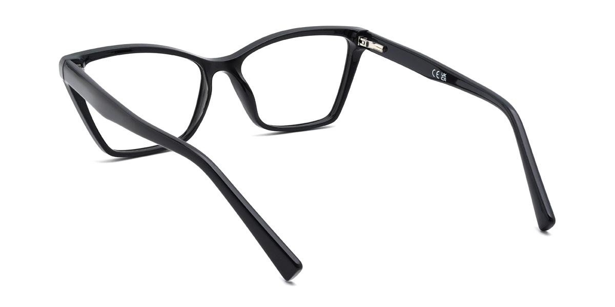 Noir Rilee Lunettes - Cat Eye Glasses