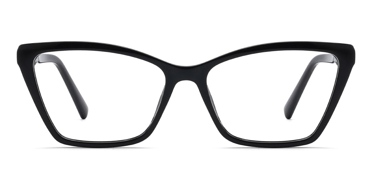 Noir Rilee Lunettes - Cat Eye Glasses