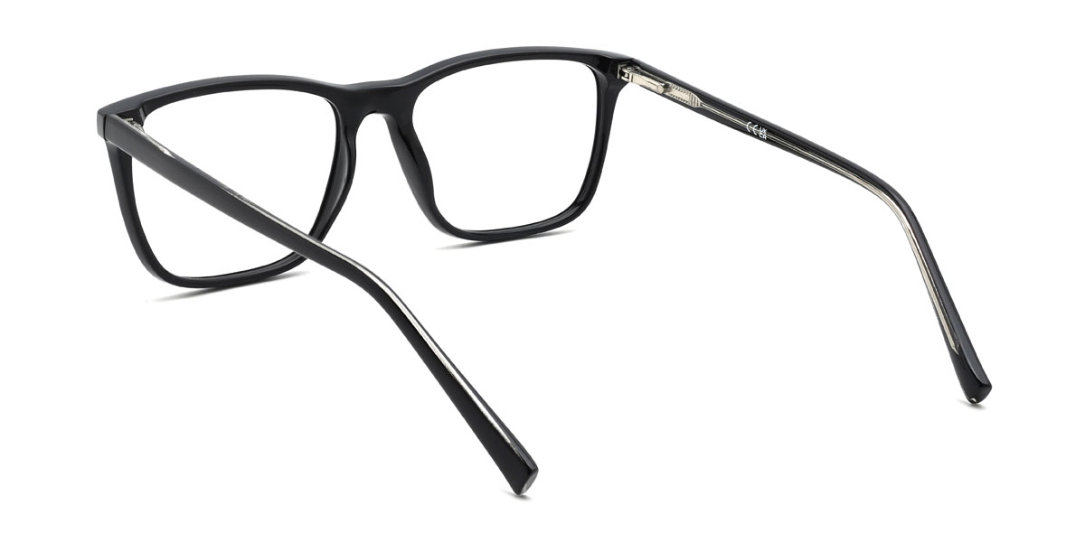 Noir Brandi Lunettes - Rectangle Glasses