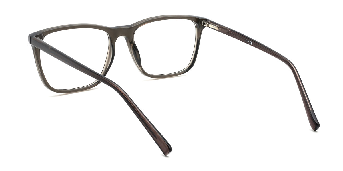Gris Brandi Lunettes - Rectangle Glasses