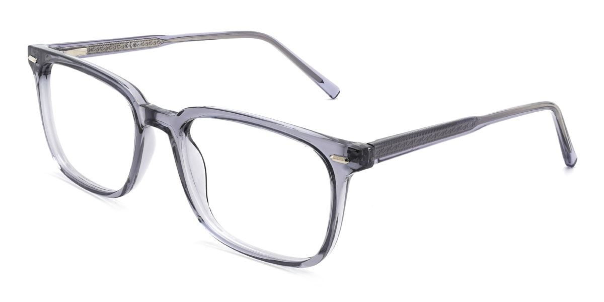 Bleu Gris Andrej Lunettes - Rectangle Glasses
