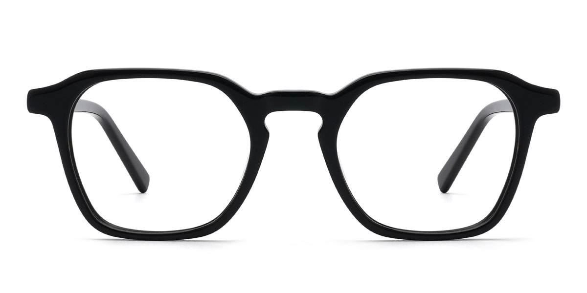 Noir Lucero Lunettes - Rectangle Glasses